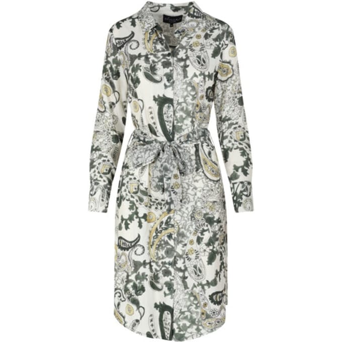 ELVIRA - Jurk - Maat 38 - Vrouwen - GRIJS -