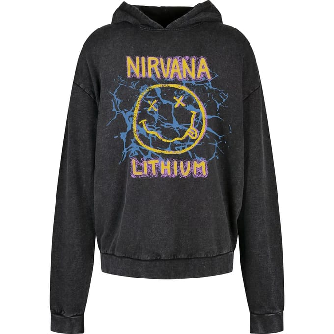 Mister Tee Nirvana - Lithium Oversize Hoodie/trui - L - Zwart