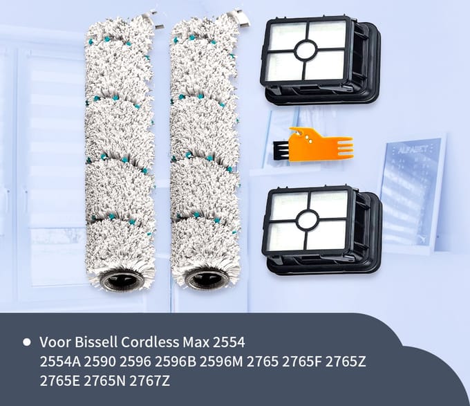 Replacements® Onderdelen geschikt voor Bissell Crosswave Cordless Max - Hydrosteam