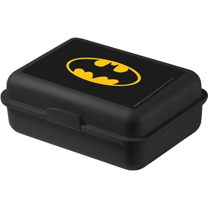 Batman Lunchbox - Logo - voor Geen - zwart