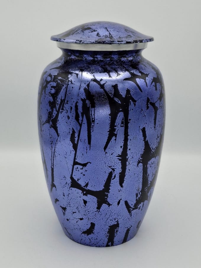 Urn Purple galaxy 13202A