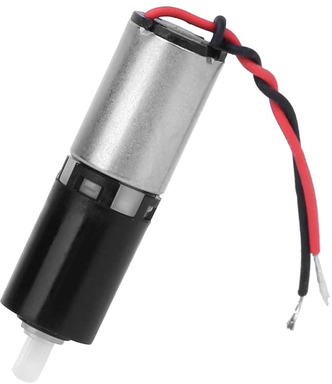 Reductiemotor - Micro motor - Modelbouw projecten - Hoog koppel - 6 mm - Metaal