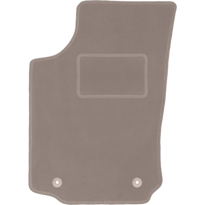 Beige bestuurdersmat voor: Opel Corsa C hatchback (2000-2006)