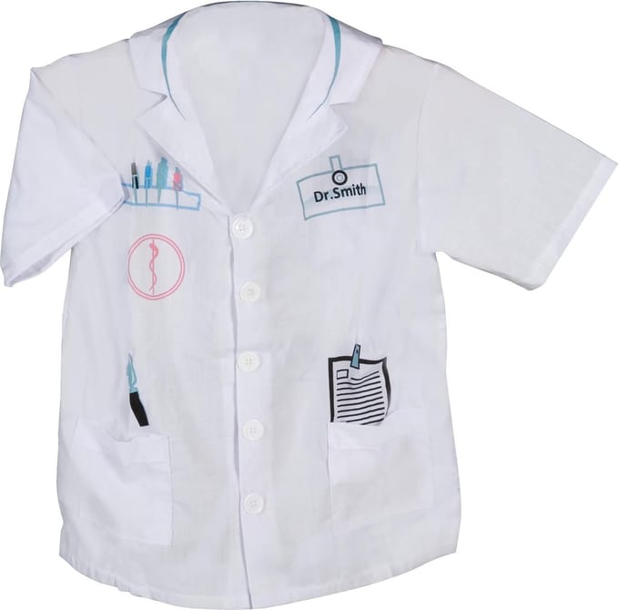 Verkleedkleding 2,5-6 jaar Dokter - Educo