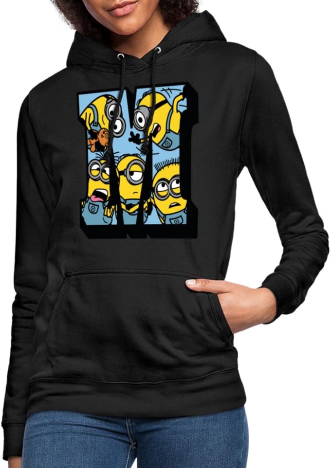 Minions College Brief Hoodie Dames