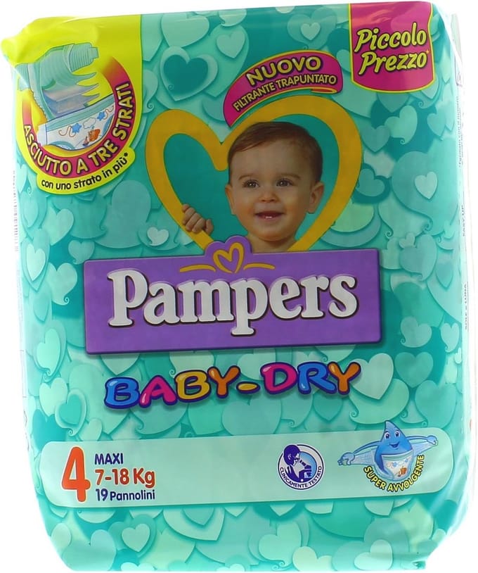 Baby Dry luiers maat 4 - 19 stuks