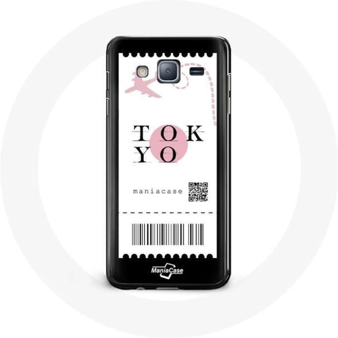 Case voor Samsung galaxy J7 2016 Tokyo Japan vliegticket