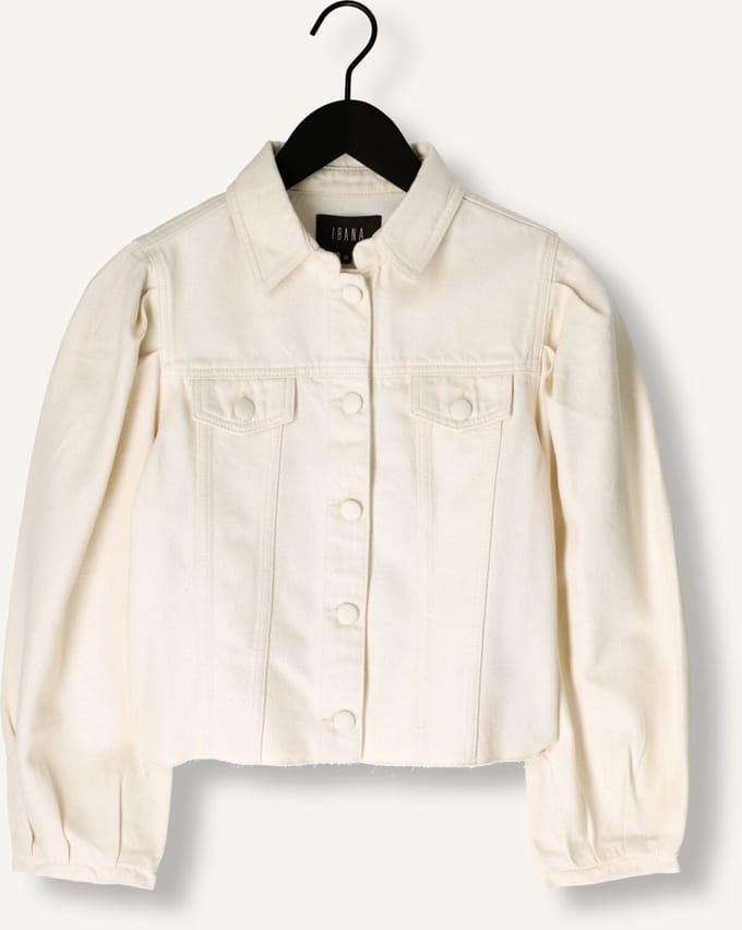 Ibana Trania Sandstone Blouses Dames - Ecru - Maat 38