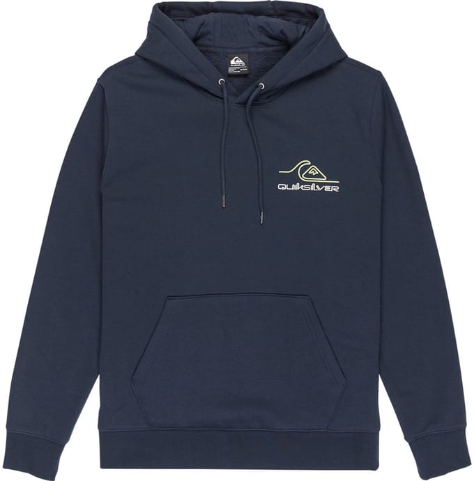 Quiksilver Light Waves Hoodie Blauw S Man