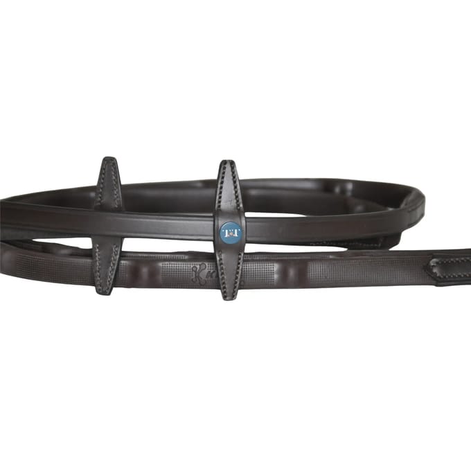 Leren voor paard in rubber met micro-noppen T de T