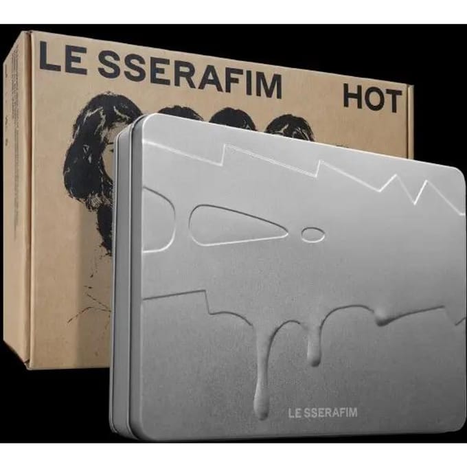 LE SSERAFIM - [HOT] 5e Mini Album Version TIN CASE Case