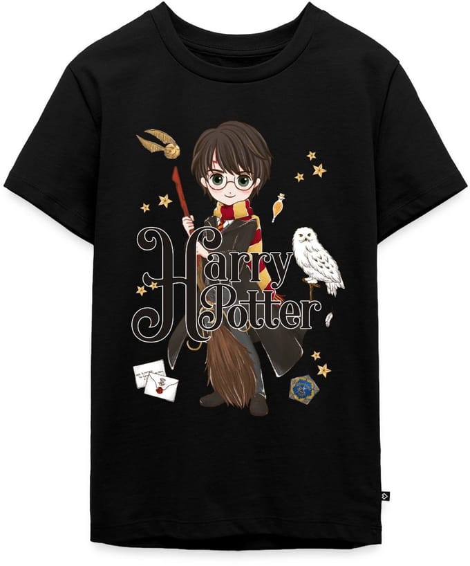Harry Potter Onderdelen Premium T-Shirt Tiener