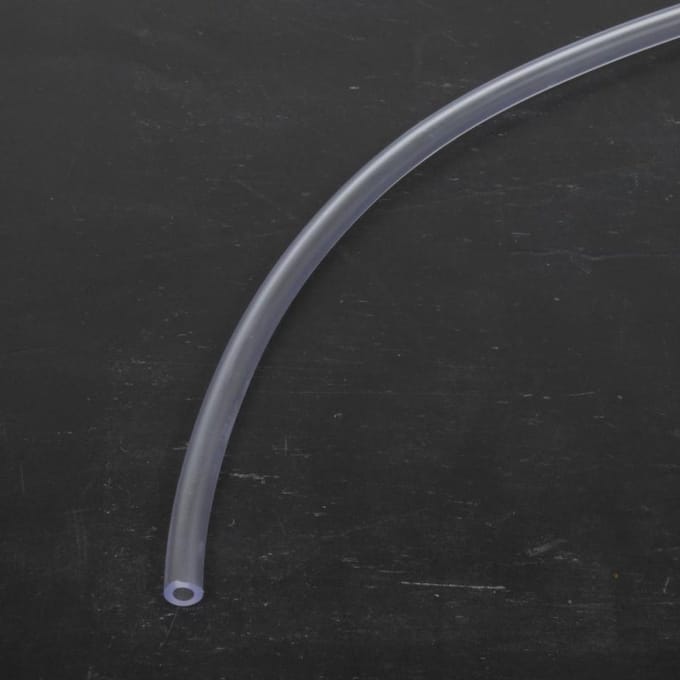 flexibele transparante benzineslang Ø5x8mm per 1m voor motor scooter cyclo mob