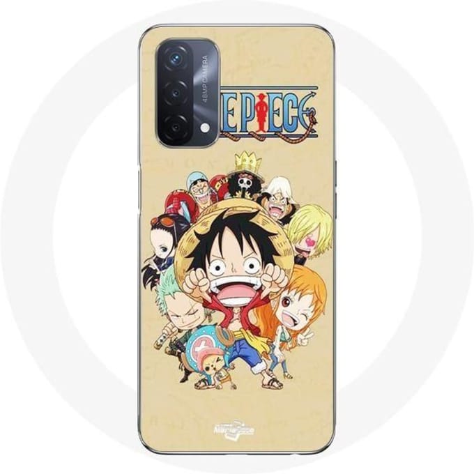 Oppo A93 5G Case Geanimeerde Manga Strohoed uit één stuk Crew