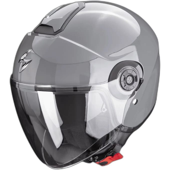 Scorpion Exo-City II Solid Cement Grey Jet Helm - Helm