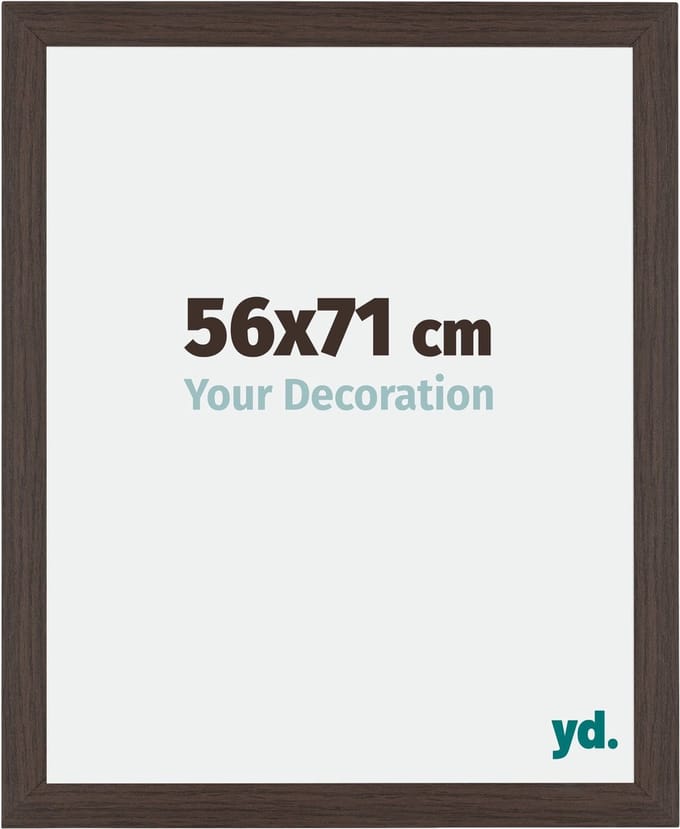 Your Decoration - Fotolijst 56x71 cm - MDF - Eiken Donker - Mura