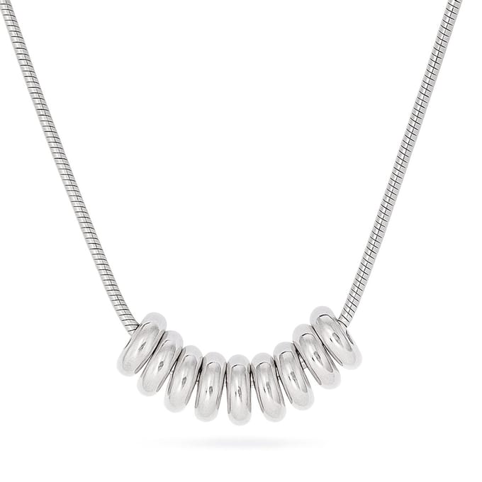 Marama - Ring Ketting Zilver - Tijdloos design - Waterproof