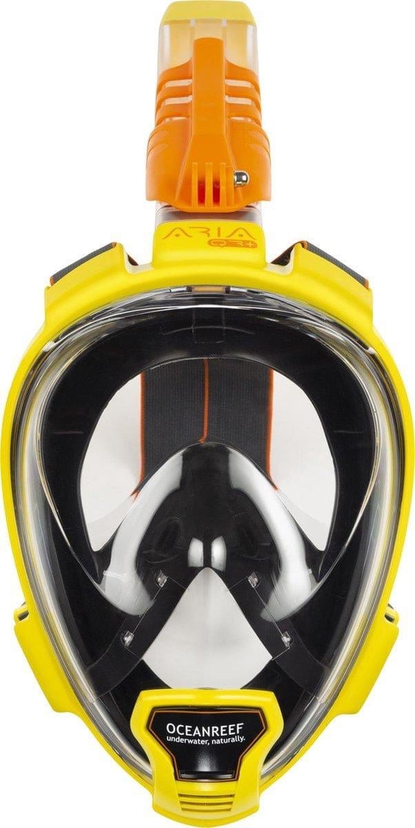 Ocean Reef Snorkelmasker Aria QR+ - Geel - M/L