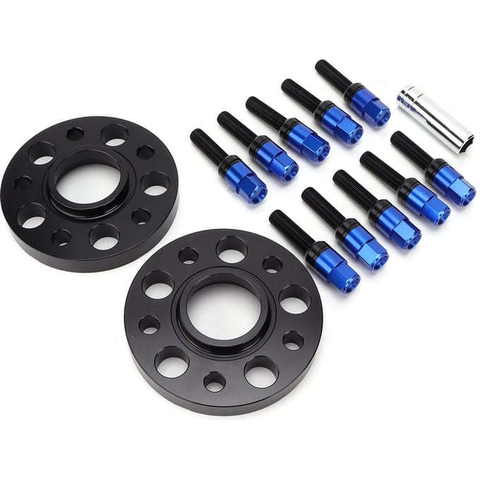 Wielafstandhouderset 20mm Steekmaat‑5x112mm M14x1.5 Vervanging voor SQ7 2016‑2020Blauw blauw