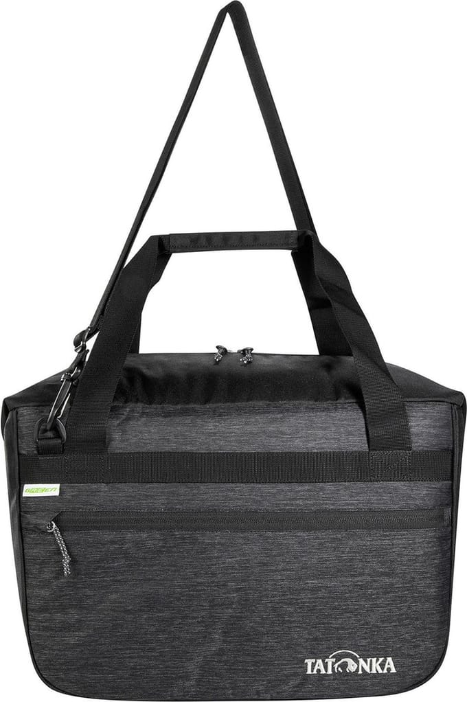 TATONKA thermische zak schoudertas Cooler Shoulderbag 25 Off Black donkergrijs