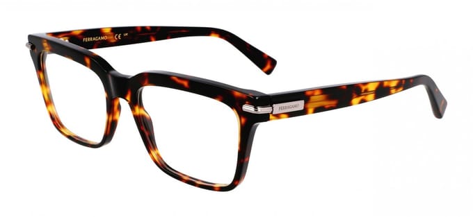 Ferragamo SF3014 Dark tortoise 55/18/145 MAN Brilmonturen