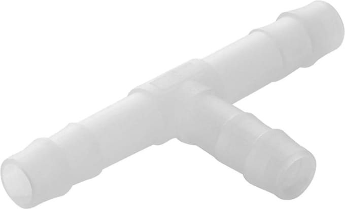 ProPlus T-stuk slangtule - 8 mm - Hittebestendig tot 90°C - Drukbestendig 8 bar - Polypropyleen