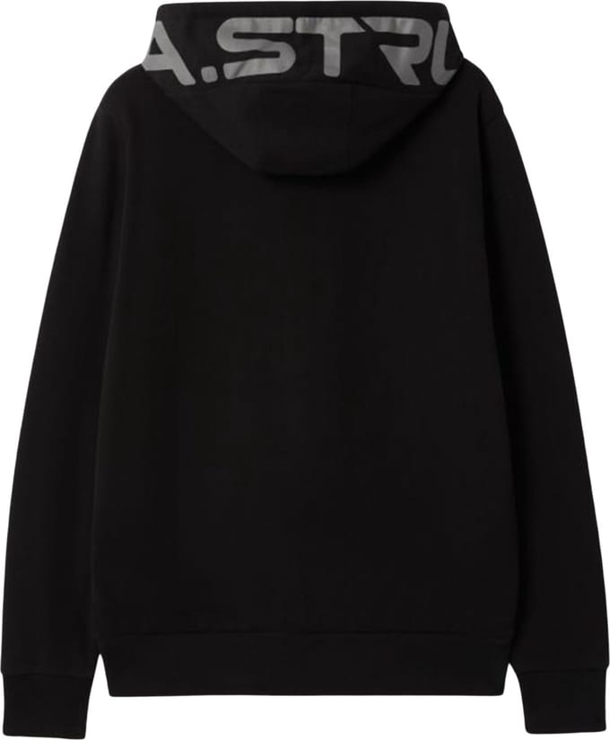 Ma.Strum Hooded Logo Print Sweat - Zwart - S