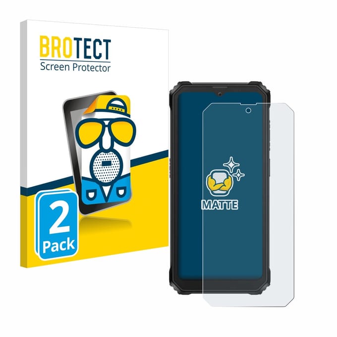 BROTECT - Screenprotector voor Blackview BV6200 - Folie Beschermfolie matte 2 Stuks