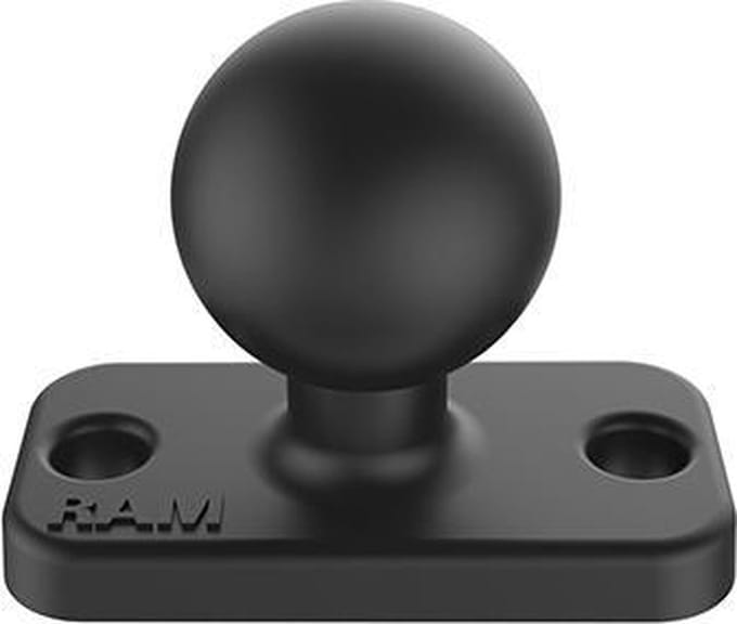 RAM Mount B-Kogel (25 mm) Aluminium Basis Rechthoek 25 x 51 mm - RAM-B-202U-12