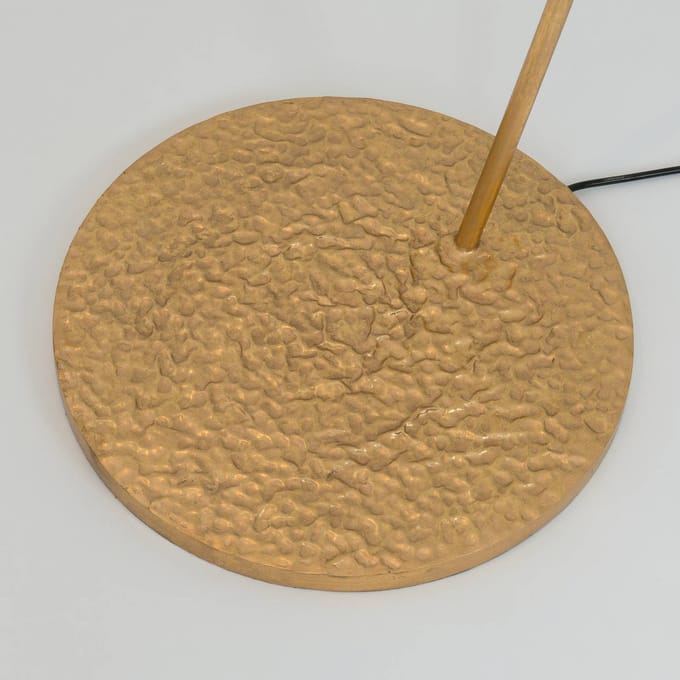 Holländer Vloerlamp Meteor, goudkleurig, hoogte 169 cm, ijzer