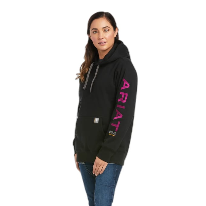 Dames Hoodie Ariat Rebar Graphic