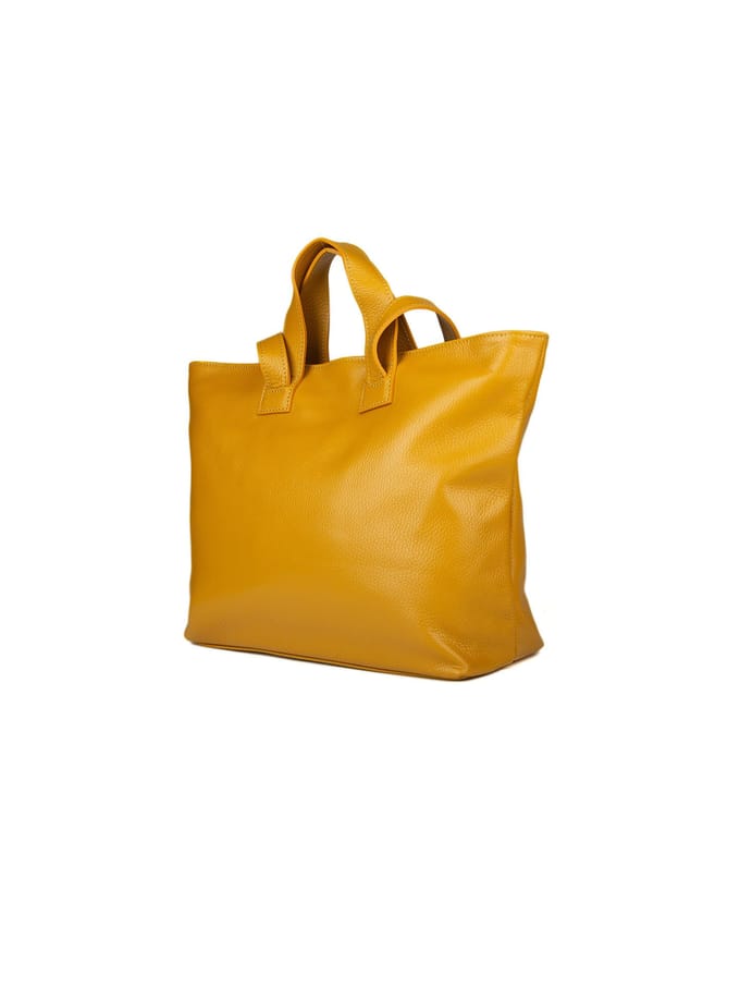 Giulia Monti Tote Bag Mosterd