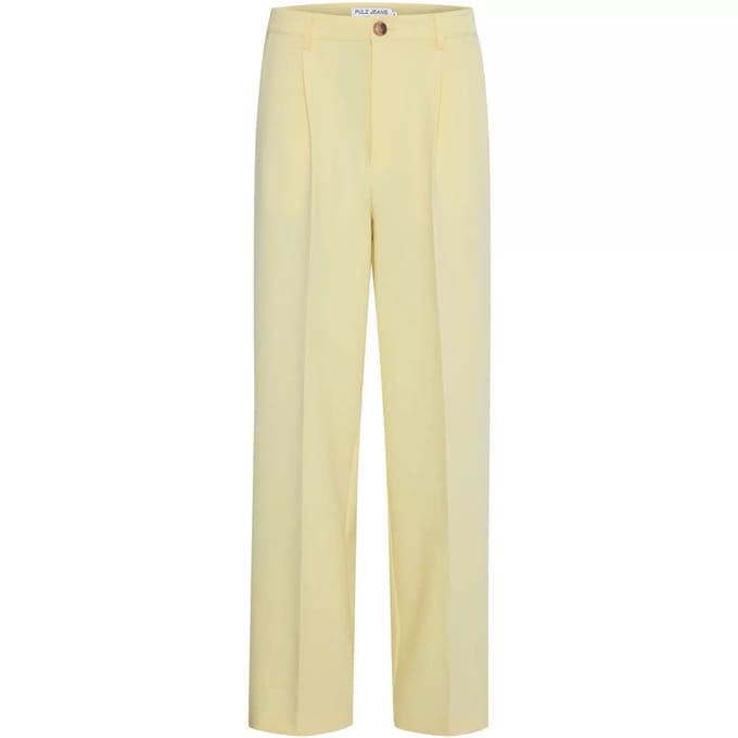 High waist wide leg broek vrouw Pulz Jeans Beverly