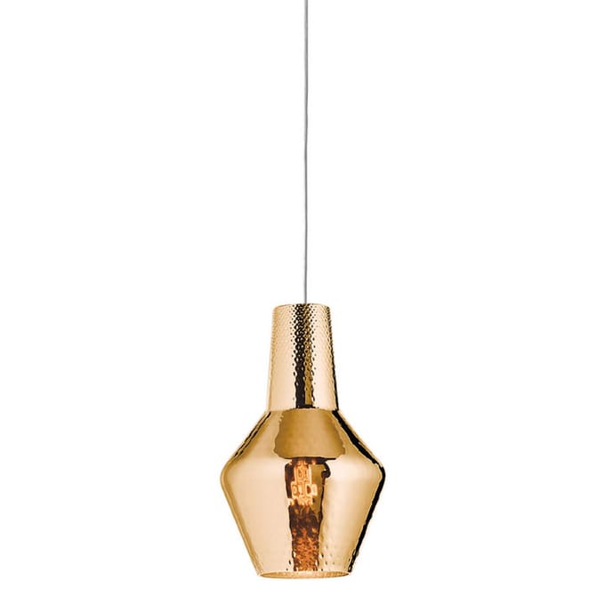 AILATI Hanglamp Romeo 130 cm oud goud metallic