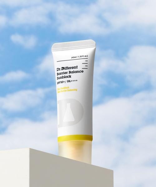 Dr.different Barrier Balance Sunblock 40ml Barrier Balance Sunblock 40ml white