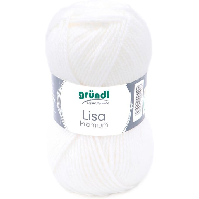 Wol "Lisa" - Wit