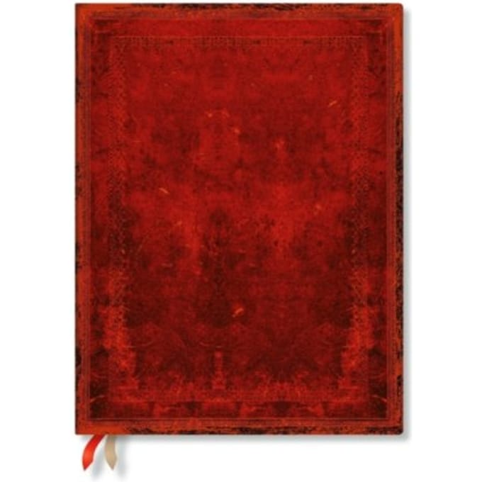 Red Moroccan Bold (Old Leather Collection) Ultra 12-Month Business Planner Softcover Flexi - Paperblanks