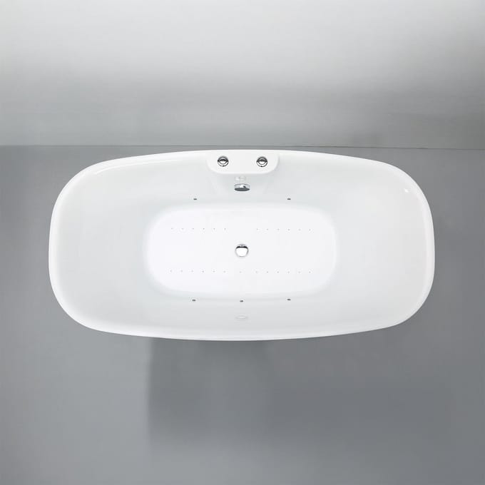 SPALINA - Whirlpool bad - Tao Bulle, 170 x80 x65 cm, Wit