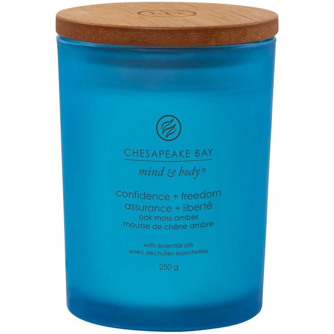 Chesapeake Bay Confidence & Freedom - Oak Moss Amber - Medium Geurkaars - 60 branduren