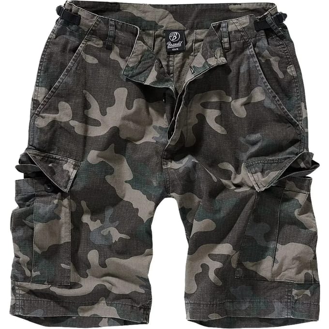 Brandit Shorts - BDU Ripstop Short - S tot 7XL - voor Mannen - dark camo
