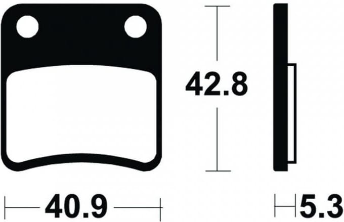 Plaquette de frein Tecnium pour Scooter Honda 600 Fjs Silver Wing Abs 2003 à 2010 AR Neuf
