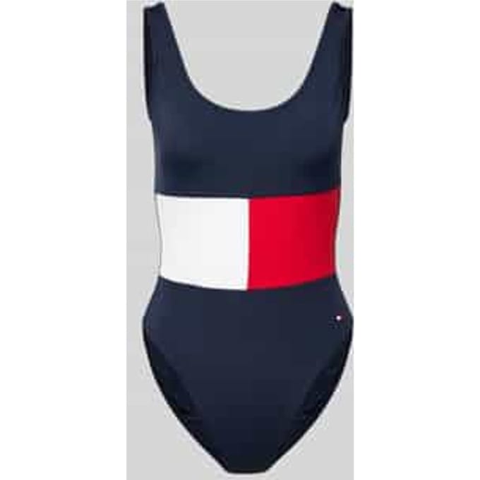 Badpak met stretch, model 'CORE FLAG'
