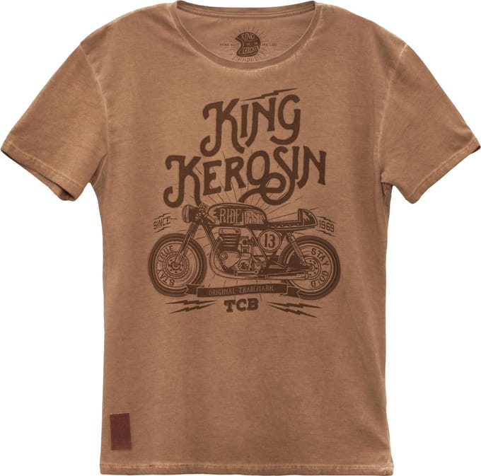King Kerosin T-shirt TCB Brown