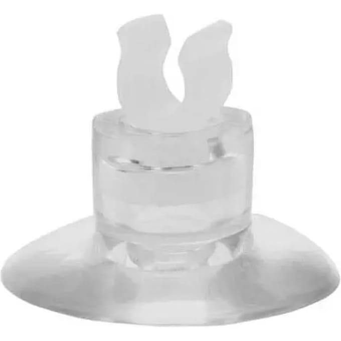Zuignap met plastic clips Hobby (x2)