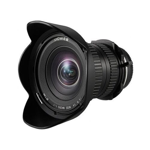 LAOWA 15mm f/4 Macro 1:1 Verschuiving  Sony FE-vatting
