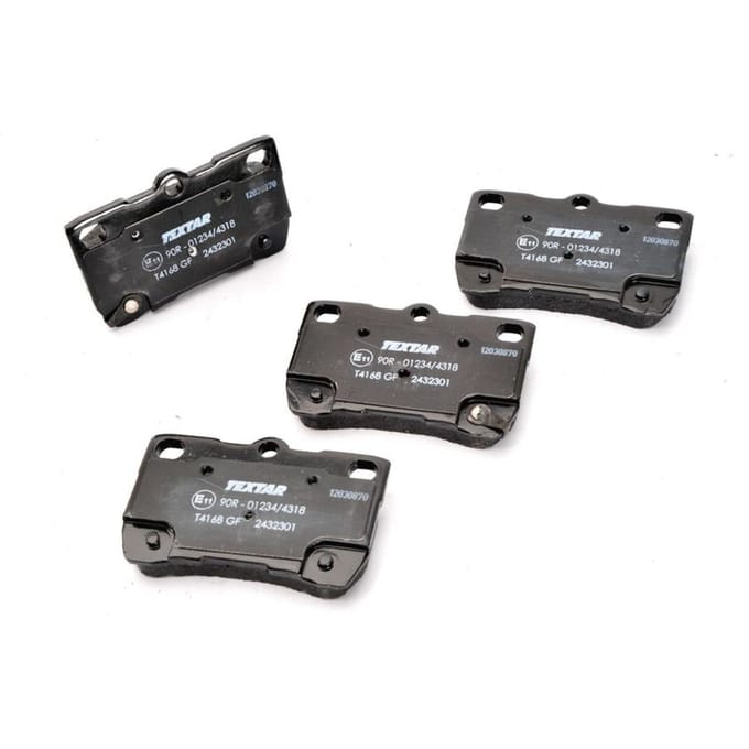Remblokset TEXTAR 2432301, achter