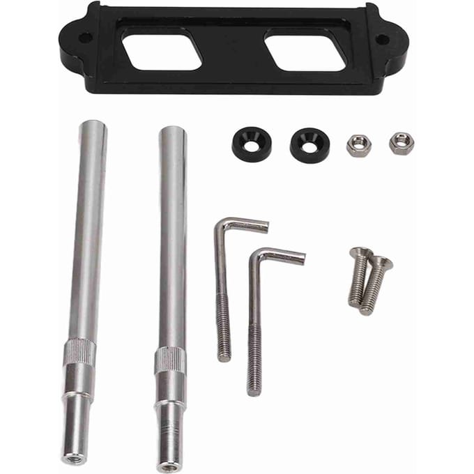 Support de Fixation de Batterie de Voiture Métal Noir Kit Support de Fixation Pour Civic CRX S2000 gray