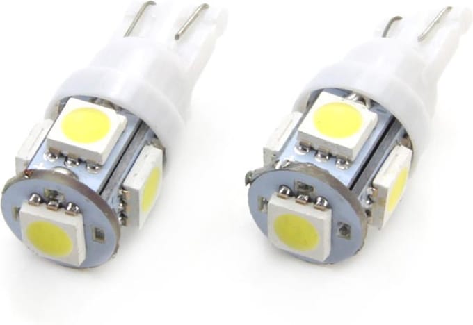 AMiO LED STANDAARD T10 W5W 5xSMD 5050 12V