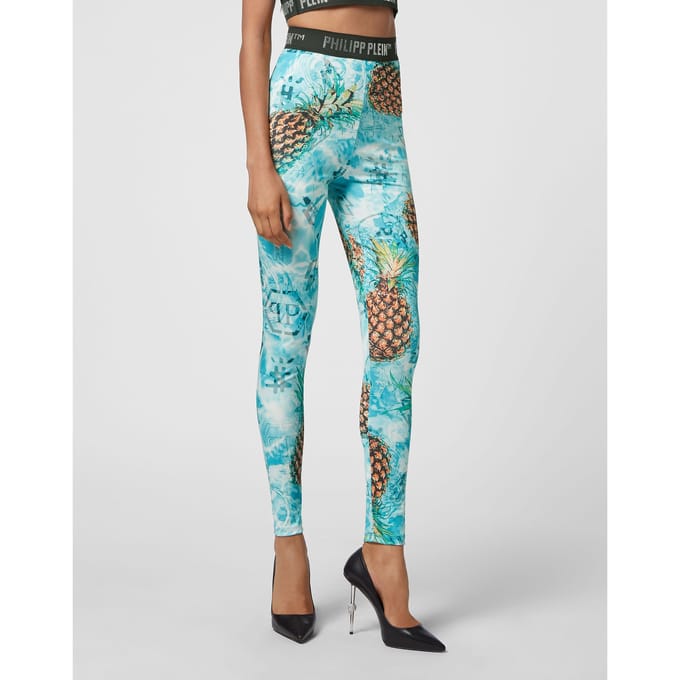 Sport Leggings Pineapple Skies