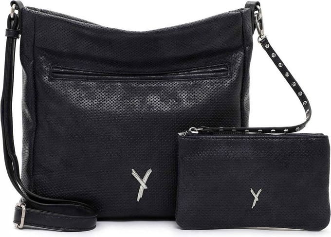 SURI FREY Schoudertas Laley Crossover Bag Blue Donkerblauw